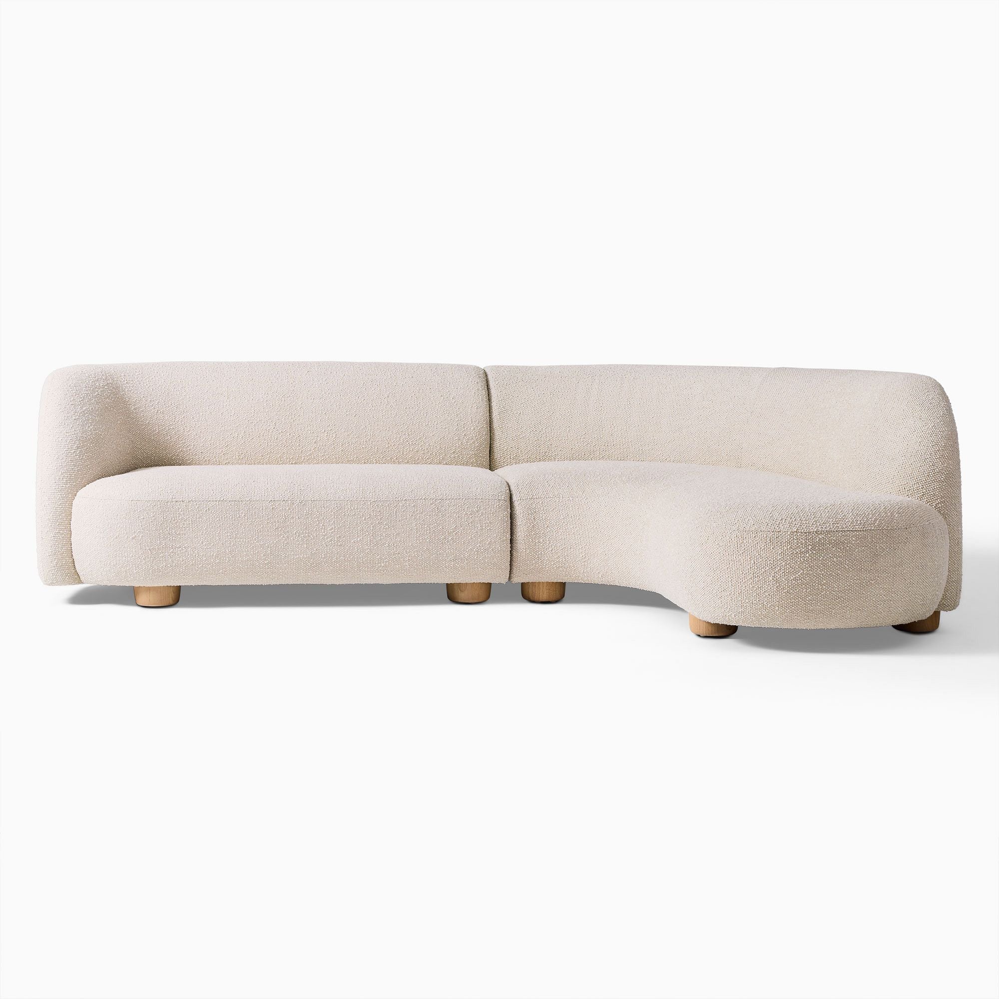 Boucle 2 L-Shape Sofa 240