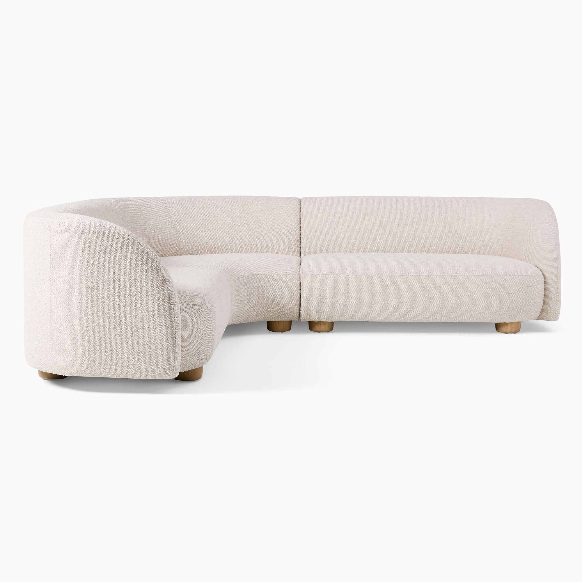 Boucle 3 L-Shape Sofa 280