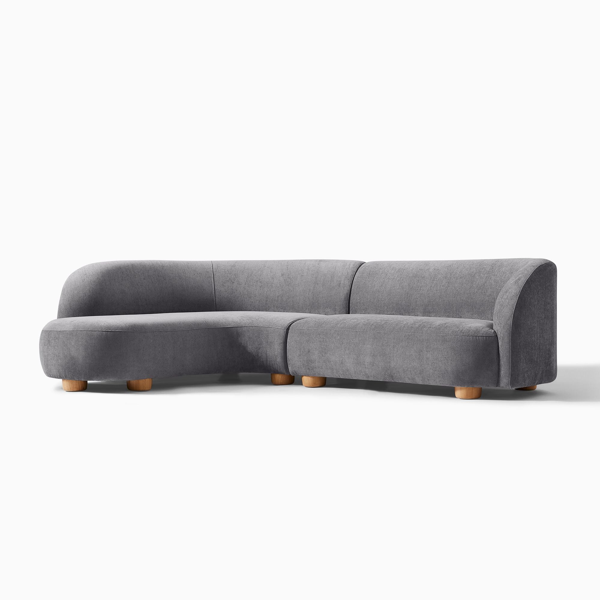 Boucle 2 L-Shape Sofa 240