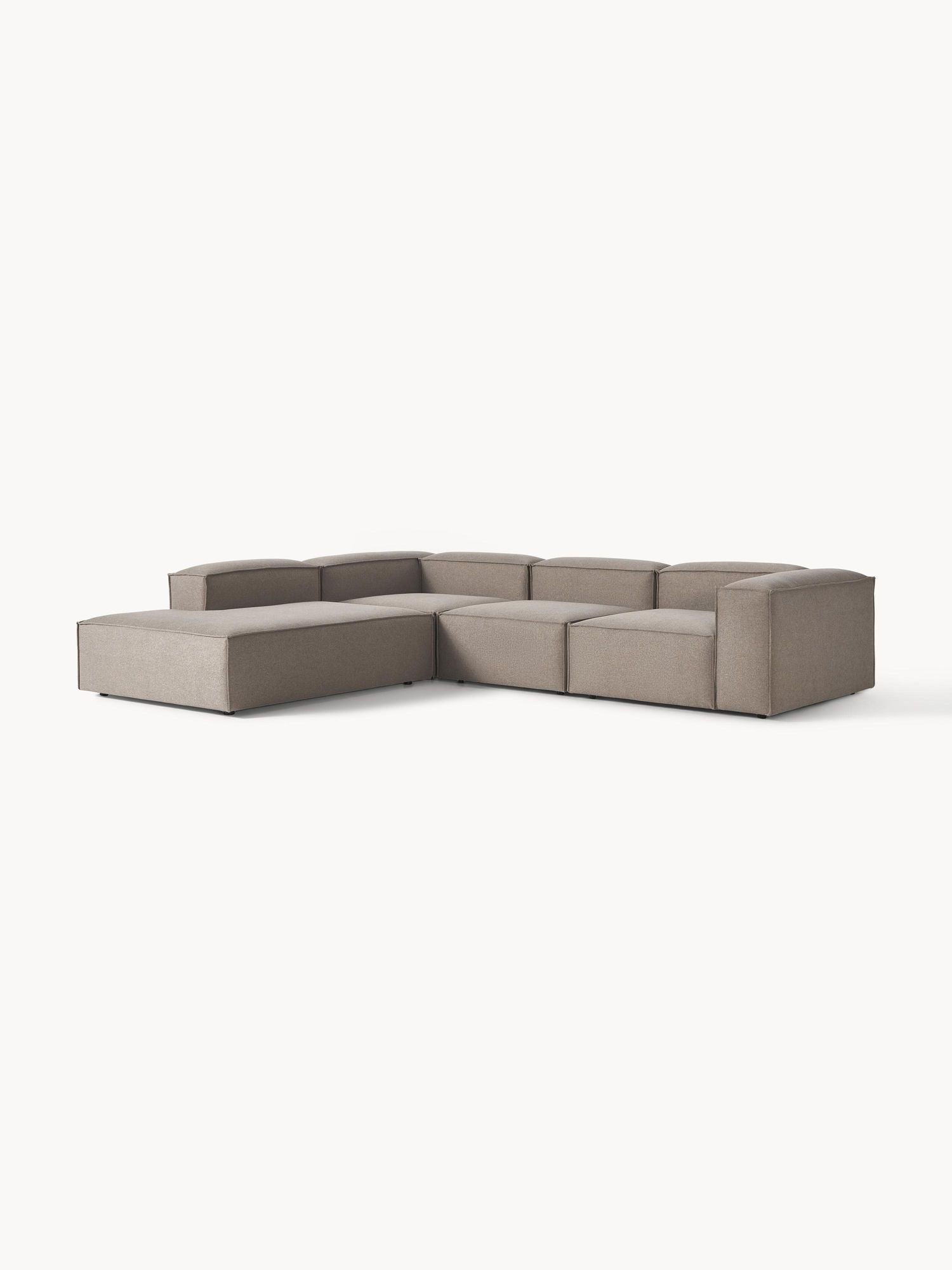 Solid  L-shape Sofa 330